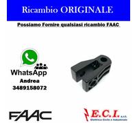 FAAC GENIUS ORIGINALE 7228015 FAAC FORCELLA STAFFA ATTACCO POSTERIORE 415