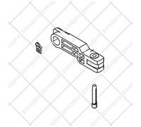 FAAC - Gruppo Leva Di Sblocco Per Motore 746 844 Ricambio Originale Faac 63003339