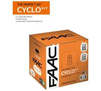 FAAC - Kit Automazione Cancello Scorrevole 400kg Faac Cyclo Rapid 24v Perfect 105916