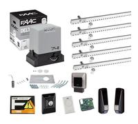 FAAC KIT DELTA 3 741 PER CANCELLO SCORREVOLE PORTATA 900KG 220V 5MT CREMAGLIERA