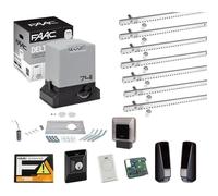 FAAC KIT DELTA 3 741 PER CANCELLO SCORREVOLE PORTATA 900KG 220V 7MT CREMAGLIERA