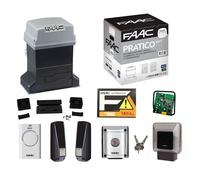 FAAC KIT PRATICO 746 MOTORE BAGNO D'OLIO CANCELLO SCORREVOLE 600KG 220V 105940