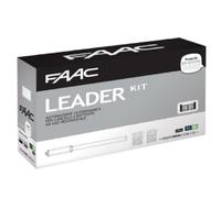 KIT AUTOMAZIONE PER CANCELLI A BATTENTE 230V LEADER KIT FAAC 105633445 SICUREZZA