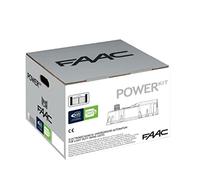 Faac power kit 106746445 green con due attuatori , motore interrato per cancello a battente
