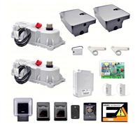 FAAC POWER KIT 770 24V CON CASSE FONDAZIONE 490065 CANCELLO BATTENTE INTERRATO