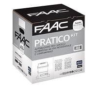 Faac Pratico Kit 746 230V Automazione Cancello Scorrevole Uso Intensivo Peso Max 600 kg 10564944 Cremagliera Hiltron Completa di Bulloni (Barra per 6 Metri con 18 bulloni)