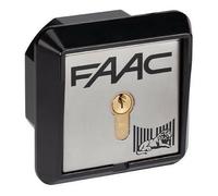 FAAC - Pulsante A Chiave E Di Comando Da Incasso T21 I 401015 Sistema Comando