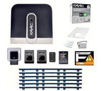 FAAC RAPID C720 KIT 6 MT DI CREMAGLIERA IN NYLON AUTOMAZIONE CANCELLO SCORREVOLE