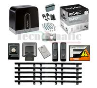 KIT AUTOMAZIONE PER CANCELLI SCORREVOLI 24V CYCLO RAPID FAAC 1059995 AUTOMATISMI