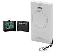 Faac Ricevente Bicanale Xr2 433 C & 787007 XT2 433 SLH Automazione cancello telecomando trasmittente 2 canali, 433 mhz, Bianco