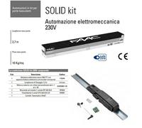 faac kit automazione solid 230v ac solid kit safe 10561644