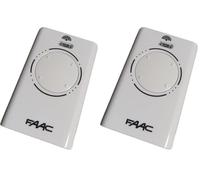 Faac XT4 868SLHLR - Mando a distancia de 4 canales (868 MHz) (Confezione da 2)