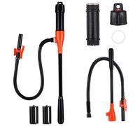 Faankiton Pompa di Trasferimento Carburante Portatile, Pompa a Sifone Alimentata a Batteria, Pompa del Carburante Portatile della Batteria, for Carburante, Benzina, Olio, Acqua 2.4 Galloni al Minuto