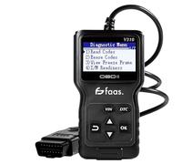 Faas OBD2 Scanner - Strumento di diagnostica professionale per automobili - Leggere e ripristinare i codici di errore - Spegnimento della lampada guasto del motore - Compatibile con la maggior parte