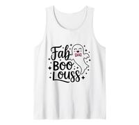 Fab Boo Lous Camicia Cute Ghost Bow Sparkle Spooky Ottobre Canotta