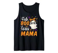 Fab Boo Lous Mama Fabulous Ghost Halloween Mother Matching Canotta