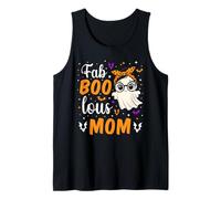 Fab Boo Lous Mom Fabulous Ghost Halloween Mother Matching Canotta