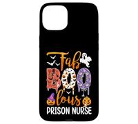 Fab Boo Lous Prigione Infermiera Boo Fantasma Zucca Halloween Custodia per iPhone 15 Plus