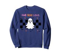 Fab Boo Lous, Simpatico e Divertente Modello di Fantasma per Halloween Felpa