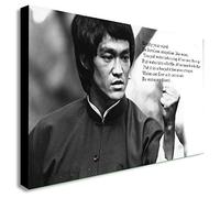 Fab Bruce Lee, Empty Your Mind, tampon artistique Sur Le mur, Taille variable (A2 60,6 x 40,6 cm)