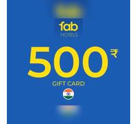 Fab Hotels Gift Card 500 INR Key - INDIA