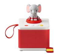 FABA - Racconti per ragazze e bambini, altoparlante con il personaggio Sonoro ELE l'elefante, gioco educativo, contenuto spagnolo adatto da 0 anni