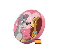 FABA Disco Sonoro Disney - La Signora e il Vagabondo - Storie sonore per bambini 5-10 anni, riproduzione con il racconti e FAB giocattolo educativo, versione spagnola