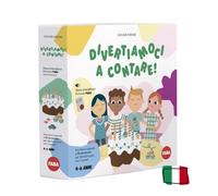 Faba - Gioco - Divertiamoci a contare - con FABA+ per bambini e bambine 4-6 anni - Versione italiana