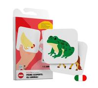 FABA Gioco - Prime scoperte: gli animali, da usare con FAB per bambini e bambine 1-3 anni, gioco educativo versione italiana