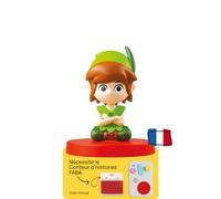 FABA Personaggio Peter Pan e Un'altra fiaba e storie sonore per bambini 4-6+ anni - Giocattolo con contenuto educativo, versione francese, FFF10009