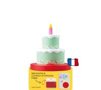 FABA Personaggio Sonore - Buon Compleanno - Musiche, canzoni e Suoni, Bambini 1-3 Anni - da ascoltare con Il Narratore di Storie, Gioco educativo, Versione francese