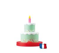 FABA - Personaggio Sonoro Buon Compleanno-Canzoni per Bambini 0+ Anni Giocattolo Versione Francese, FFF30011