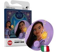 FABA Disco Sonoro Disney - Wish - Storie e fiabe sonore per bambini e bambine 5-10 anni - Ascoltabile con il Raccontastorie e FABA+, gioco educativo versione italiana