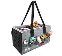 FABA Raccontastorie Borsa per bambini, per il trasporto e la protezione di fba Starter Set e giochi per bambini, con Scomparto per 10-20 Personaggi Sonori Italiani (nero)