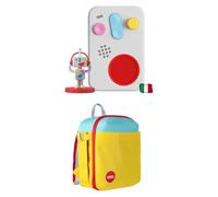 FAB Raccontastorie interattivo con audio per bambini 0-10 anni, Italiano e Zaino Zipi per bambini dai 3 anni, dimensioni 23×27,5×15 cm
