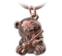 FABACH Panda Orso portachiavi Tao - Dolce Orso Panda portafortuna da donna - Orso portachiavi per la migliore amica - portachiavi Panda regalo per gli amanti degli orsi, Oro rosa antico, 1, Moderno