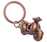 FABACH Portachiavi Vespa - regalo scooter portachiavi per Vespa - regalo scooter portachiavi portafortuna guida con attenzione, Oro rosa antico, 1, Vintage