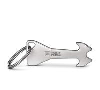 FABACH Trolley Piranha in metallo argentato - chip per carrello della spesa - chip per carrello della spesa - chip estraibile, non rimane bloccato nel blocco dei pegni, argento, 3 Trolley-Piranhas