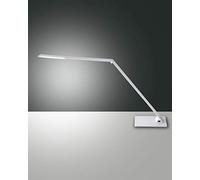 FABAS lampada da tavolo con integrato 10 W LED, alluminio, 106 cm, EEK A + 3265-30-212