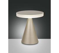 FABAS LUCE 3386-35-225 LAMPADA DA TAVOLO LED NEUTRA 12W 1080lm ORO OPACO TOUCH