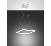 FABAS LUCE 3394-40-102 SOSPENSIONE BARD LED DIM 39W 3510lm COLORE BIANCO L:42X42 cm