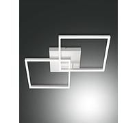 Plafoniera BARD a led moderna 52W Bianco 3394-66-102 Fabas Luce - 3394-66-102