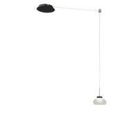 Arabella pendel vetro bianco decentrabile LED 8w dimmerabile [EEK: A]