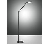 Fabas Luce Piantana LED Regina, 1 luce, nero Fabas Luce