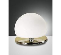 Morgana abat jour LED 3w bianca con base cromata touch
