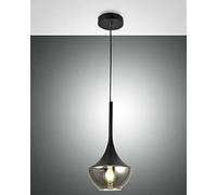 FABAS LUCE Apollo lampada a sospensione E27 1 x 40 W Ø20 cm, 3623-41-101, Apollo [Lampade per Interni > Lampade a Sospensione]