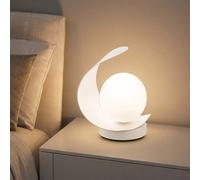 FABAS LUCE Adria lampada da tavolo LED, 3000 K, 1 x 6 W La: 14 A: 18 P: 16 cm, 3414-30-102, Adria [Lampade per Interni > Lampade da Tavolo]