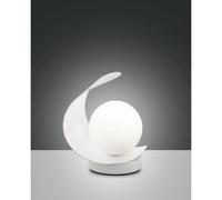 FABAS LUCE Adria lampada da tavolo LED, 3000 K, 1 x 6 W La: 14 A: 18 P: 16 cm, 3414-30-102, Adria [Lampade per Interni > Lampade da Tavolo]