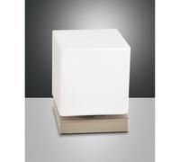 Fabas Luce Abatjour a LED dimmerabile struttura in metallo e diffusore in vetro [EEK: E]
