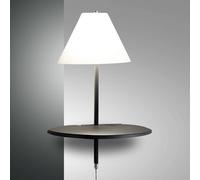 Fabas Luce Applique a LED Goodnight, USB, bianco-antracite Fabas Luce